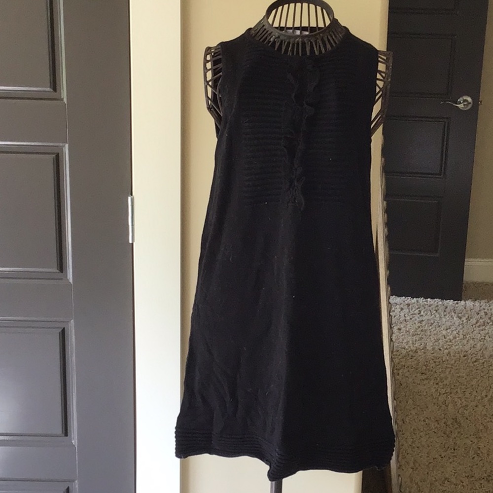 Black knit dress NWT